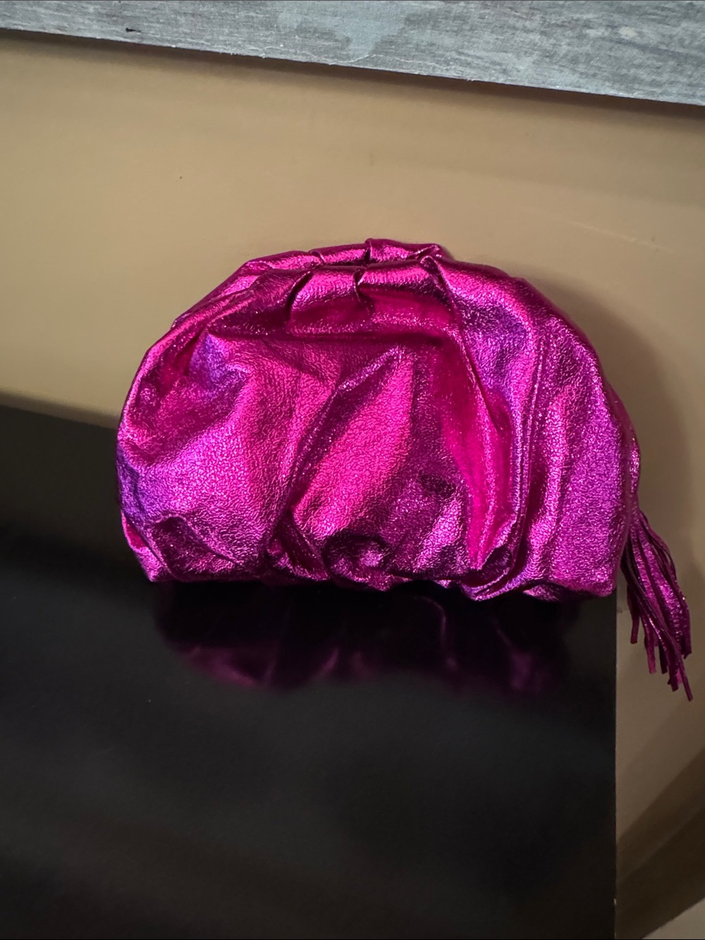 Rebecca Minkoff Hot Pink clutch bag